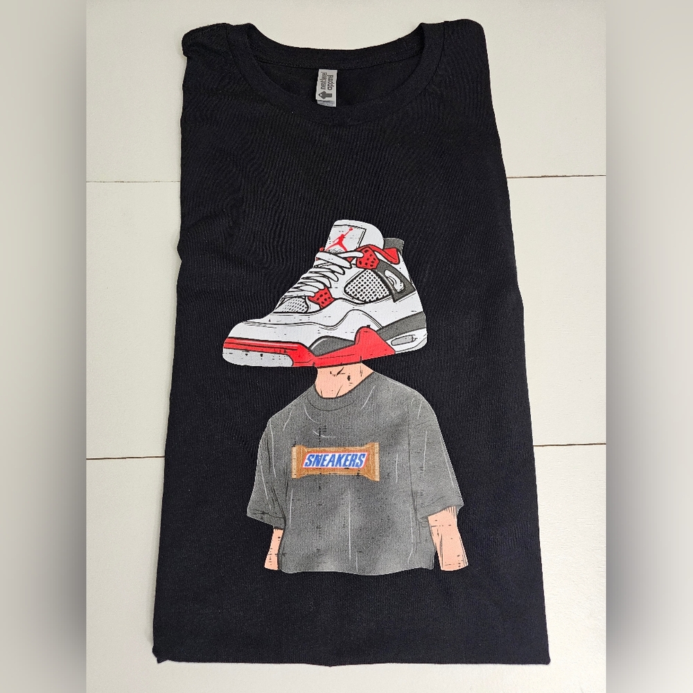 Black Graphic T-Shirt